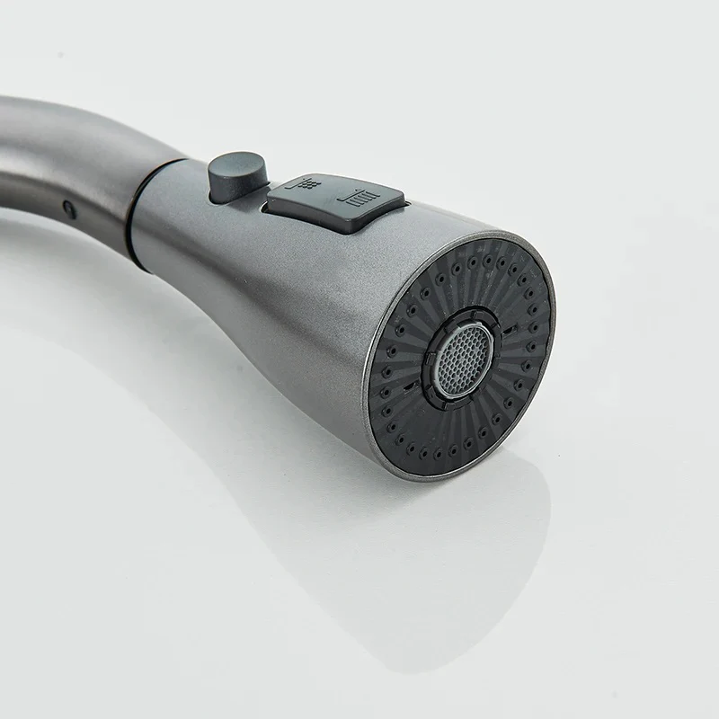 Pull-out kitchen sink spray head