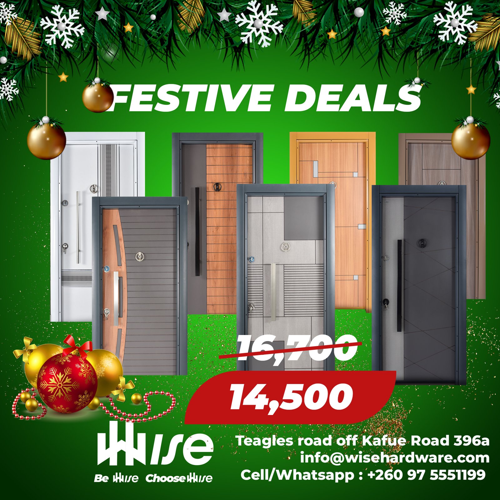 Collection of premium steel security doors